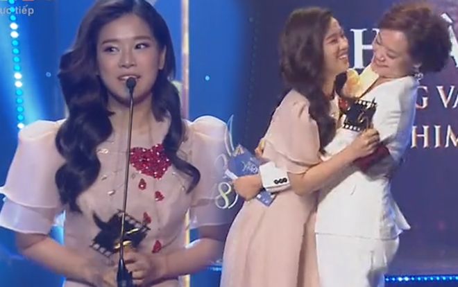 Cánh diều vàng 2018: Hoàng Yến Chibi òa khóc cảm ơn Mẹ, hạnh phúc khi được 'Hiểu Phương' lớn Hồng Ánh trao giải Nữ chính xuất sắc