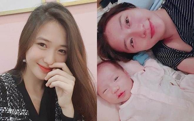 Nhan sắc mặn mà sau 5 tháng sinh con của hotgirl Trâm Anh