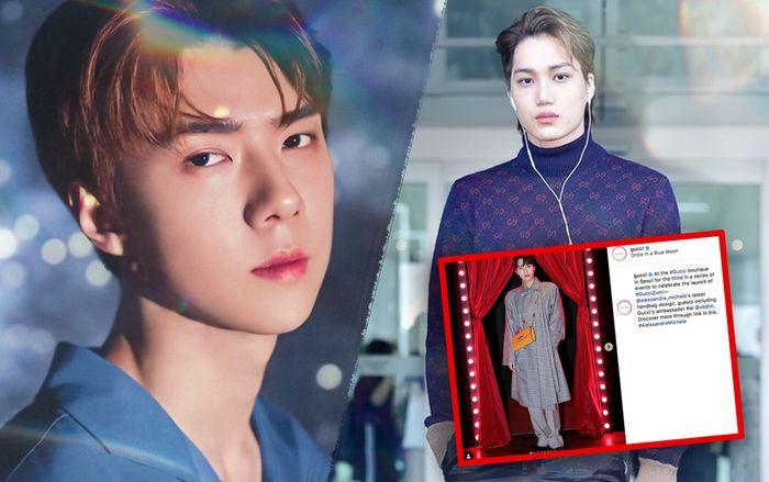 Sehun nhận quà 'khủng' từ fan, Kai trở thành thuật ngữ của thương hiệu thời trang lớn Gucci