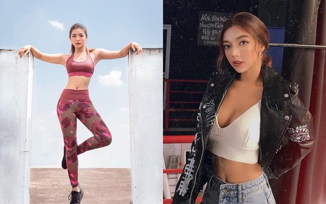 Katleen Phan Võ sở hữu vóc dáng nóng bỏng, săn chắc nhờ chăm tập võ và mê nhảy