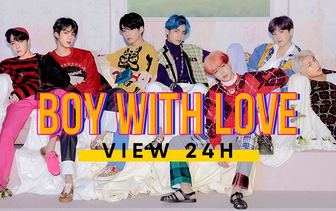 Sau đúng 24 giờ, 'Boy With Luv' của BTS đã 'chạm' được tới những con số nào?