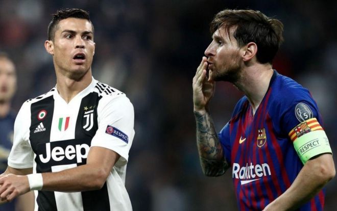 Messi và Ronaldo ‘khoá môi’ trên bìa tờ báo danh tiếng