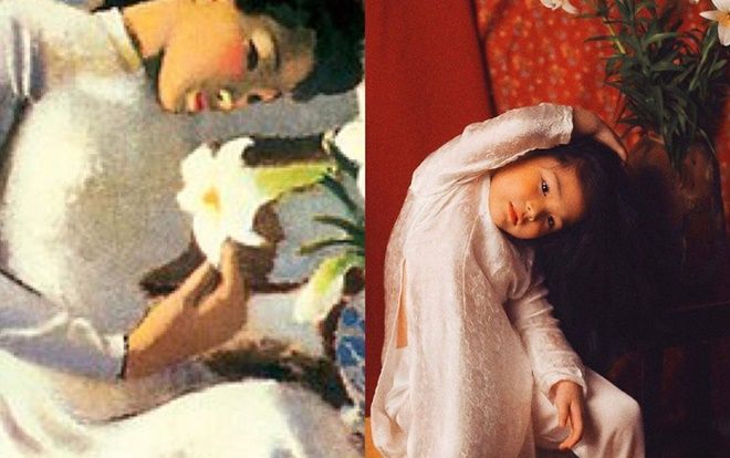 Loạt ảnh tạo dáng kiểu 'Thiếu nữ bên hoa huệ' siêu cấp đáng yêu của cô bé 5 tuổi đốn tim cộng đồng mạng