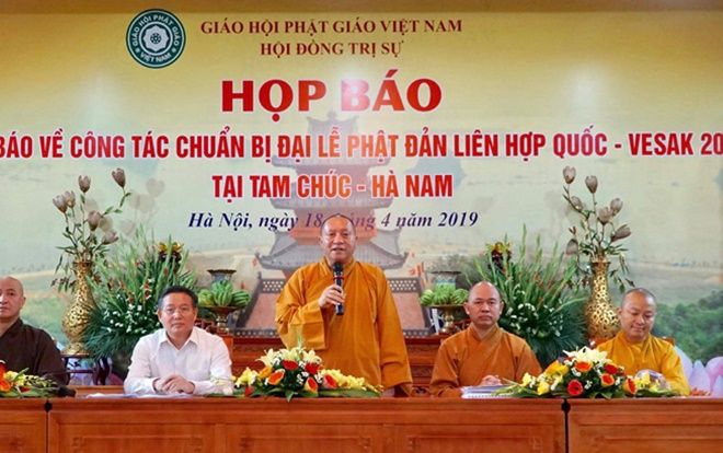 Hơn 20.000 người dự Đại lễ Phật đản Liên Hợp Quốc tại Việt Nam