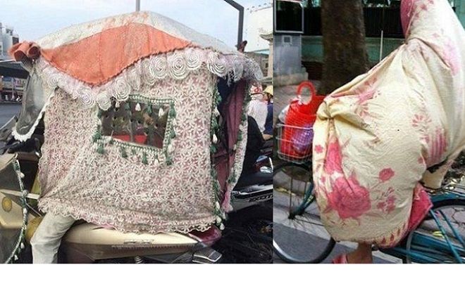 Chết cười với loạt ảnh mang tên 'muôn kiểu tránh nóng' của giới trẻ