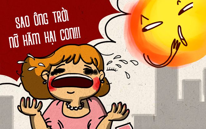 Có một sự thật rất thật nhưng mất lòng: Mùa nắng và nắng xịt khói đã đổ bộ Sài Gòn rồi!