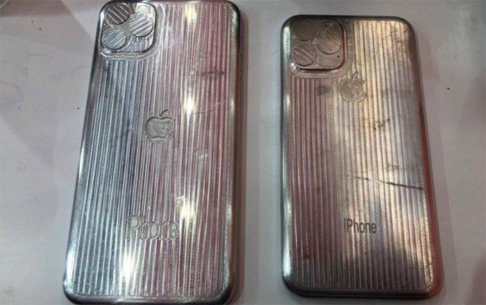 Khuôn dựng iPhone 11 và iPhone 11 Max tiếp tục rò rỉ cho thấy cụm ba camera 'xịn xò' ở mặt lưng