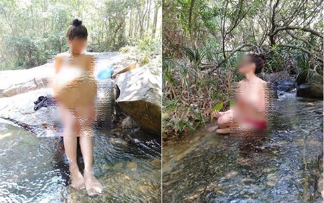 Gái quê khoả thân 'tắm tiên' giữa tiết trời thiêu đốt 40 độ C: 'Mình không ngại bị chửi, chỉ ngại mọi người sau này thân với mình thôi'