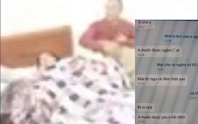 Vụ vợ giáo viên khoả thân 'chữa sốt rét' cùng đồng nghiệp trong nhà nghỉ: Lộ nhiều tin nhắn tình cảm, xưng vợ chồng?