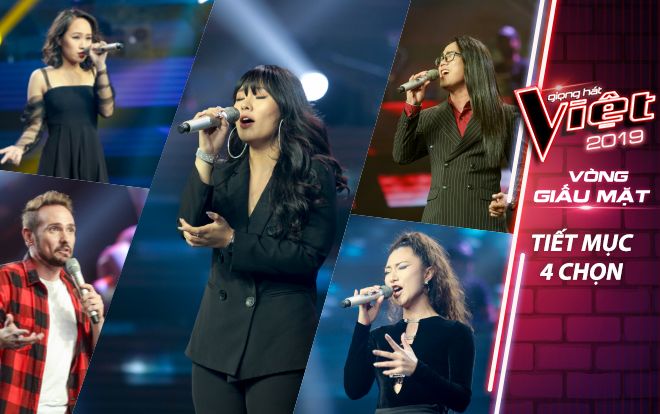 Những tiết mục 'chiếm spotlight' với 4 chọn đầy thuyết phục trong Tập 2 vòng Giấu mặt The Voice 2019