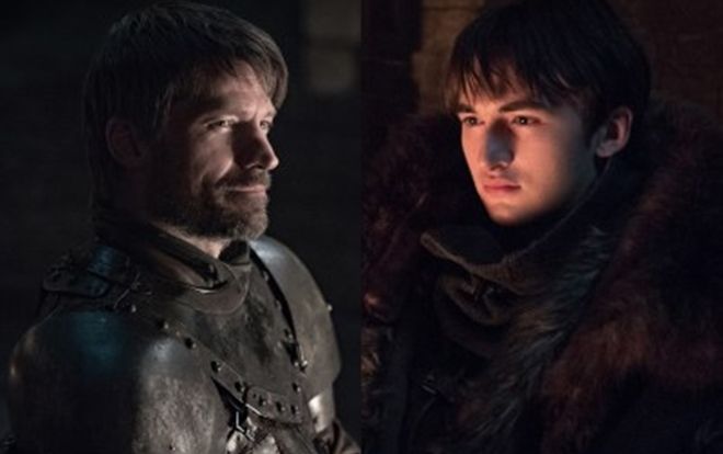 Bran Stark lần đầu tái ngộ Jaime Lannister trong 'Game of Thrones' mùa 8