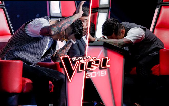 'Ai khóc nỗi đau này', HLV Tuấn Hưng 'lãnh trọn' 2 nút chặn trong 1 tập phát sóng!