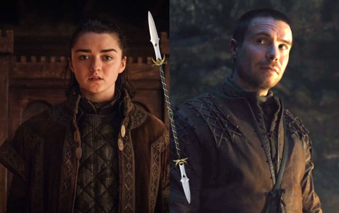 Tập 2 'Game of Thrones' mùa 8: Tiết lộ vũ khí đá rồng mới của Arya Stark do chính Gendry chế tác