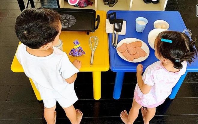 Tăng Thanh Hà tập thể dục từ 2h sáng và thủ phạm chính là… 2 nhóc tì