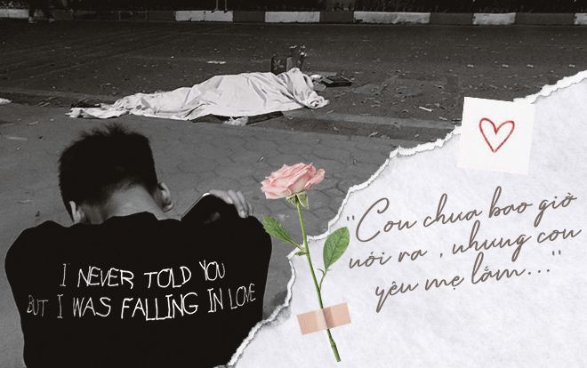 Hình ảnh cậu học sinh gục đầu trước thi thể mẹ bị ô tô 'điên' tông: 'Con chưa bao giờ nói ra, nhưng con yêu mẹ lắm…'