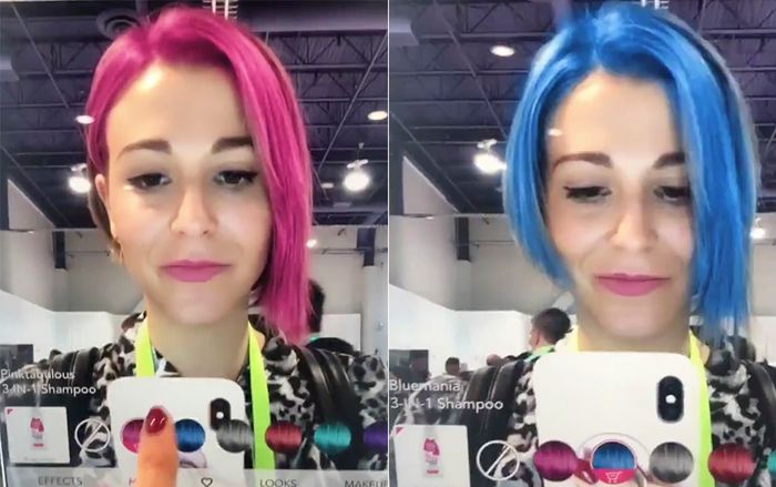 Hội chị em đang phát cuồng với ứng dụng biến đổi màu tóc, mắt, môi,… Bạn đã dùng thử chưa?