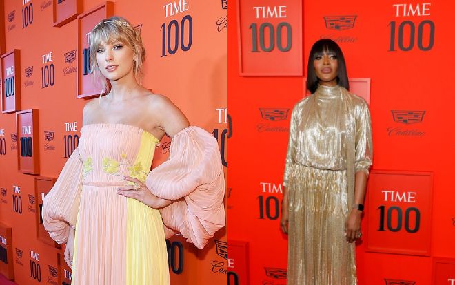 Taylor Swift, chân dài Naomi Campbell, thiên thần 'nội y' Martha Hunt khoe nhan sắc rực rỡ trên thảm đỏ 