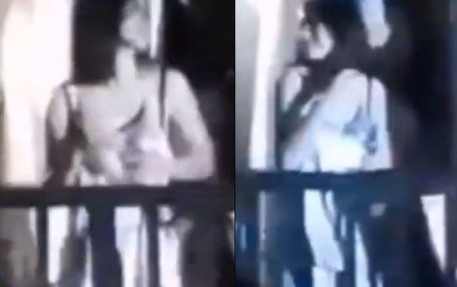 Ký túc xá mất điện, nhóm nữ sinh mở 'vũ trường', mặc đồ ngủ mỏng manh nhảy múa ở ban công