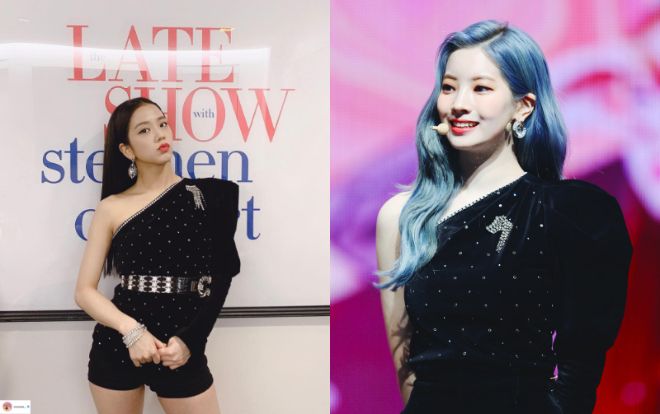 Đụng hàng cùng một trang phục 'visual' của Jisoo Black Pink 'ăn đứt' Da Huyn (Twice)