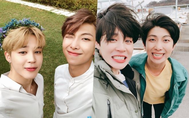 Trưởng nhóm RM (BTS) bỗng nhiên cười 'ha hả' trên sân khấu chỉ vì Jimin làm hành động này trong lúc phát biểu?