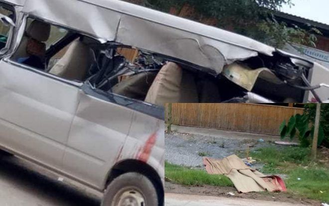 Xe khách tông đuôi ô tô tải, 1 người chết, nhiều người bị thương