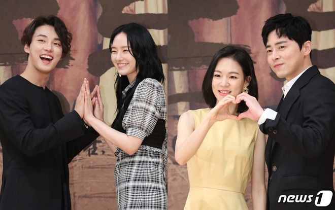 Yoon Shi Yoon tỏa sáng cùng Jo Jung Suk tại họp báo siêu phẩm cổ trang 'Hoa lục đậu'