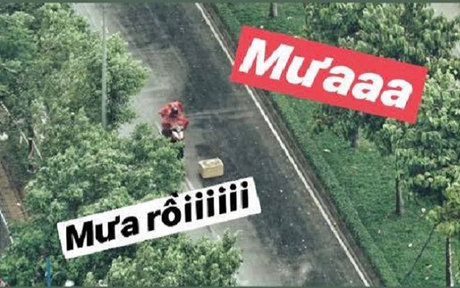 Hôm qua còn lai rai, hôm nay đã có mưa toàn diện rộng trên khắp Sài Gòn!