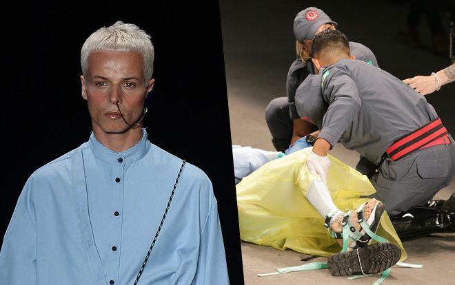 Nam người mẫu quốc tế bất ngờ 'thiệt mạng' ngay trên sàn diễn chưa rõ nguyên nhân