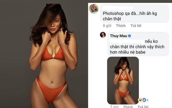 Bị chê photoshop 'nát chuột', Mâu Thủy đáp trả cực gắt, nhưng đây mới là điều khiến fan đổ dồn về cô