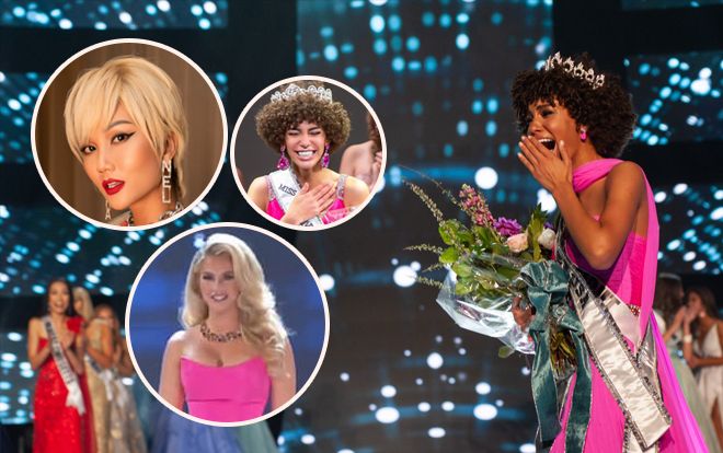 Phản ứng của H'Hen Niê trước nhan sắc của bạn thân và Tân Miss Teen USA