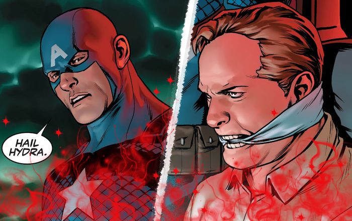 Tưởng đùa mà thật, Captain America từng là người của Hydra