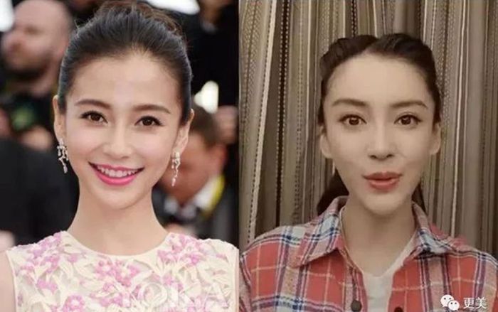 Nhan sắc Angelababy ngày càng 'xuống cấp': Mắt to quá đà, đầu có dấu hiệu bị hói, gương mặt cứng đơ như tượng