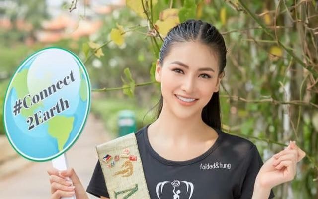 Miss Earth Phương Khánh bắt đầu hành trình tìm kiếm 'Thiên thần Trái Đất' trên khắp thế giới