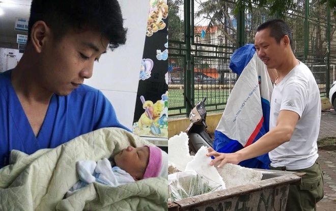 Người phát hiện bé sơ sinh bị bỏ trong thùng rác giữa trời mưa Hà Nội: ‘Chút nữa là thằng bé bị chôn sống trong rác rồi’