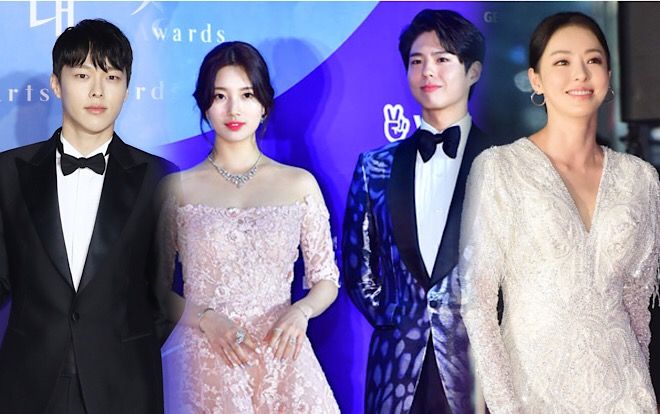 Thảm đỏ 'Baeksang 2019': Suzy đọ sắc cùng IU, tỏa sáng bên Park Bo Gum - Jang Ki Yong
