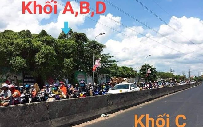 Bức ảnh dòng người đổ về thành phố sau kỳ nghỉ lễ trong suy nghĩ của học sinh khiến dân tình ‘cười ngất’