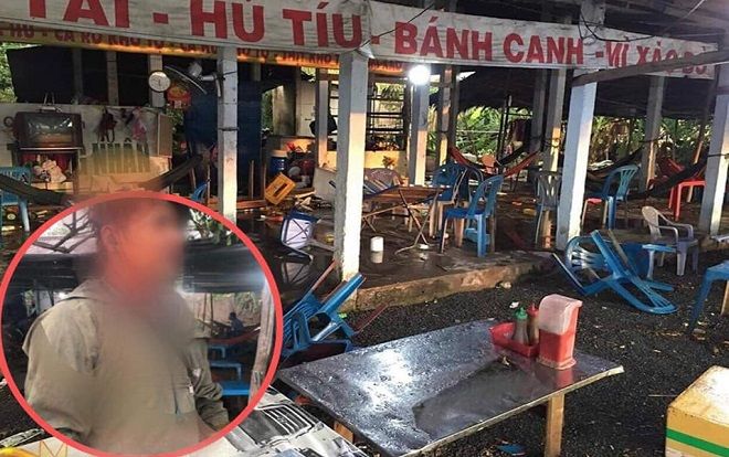 Quán ăn Long An bị 'người lạ' đập phá tan nát vì dám hành hung, đánh khách đổ máu khi thắc mắc tô hủ tiếu những 100.000 đồng