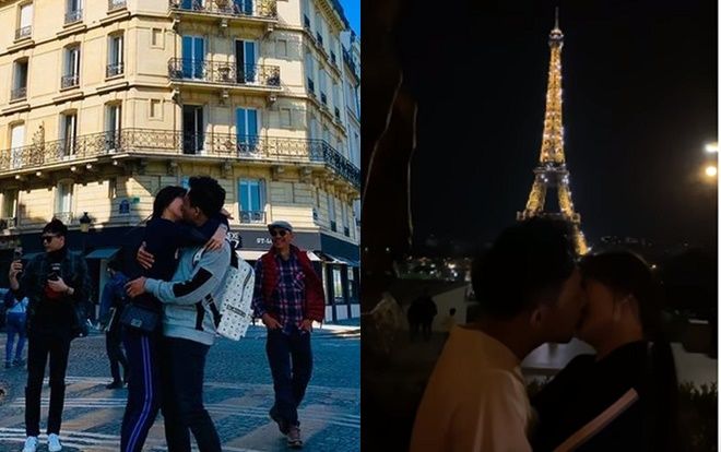 Đang hôn nhau say đắm, Trấn Thành và Hari Won bất ngờ bị ‘phá đám’