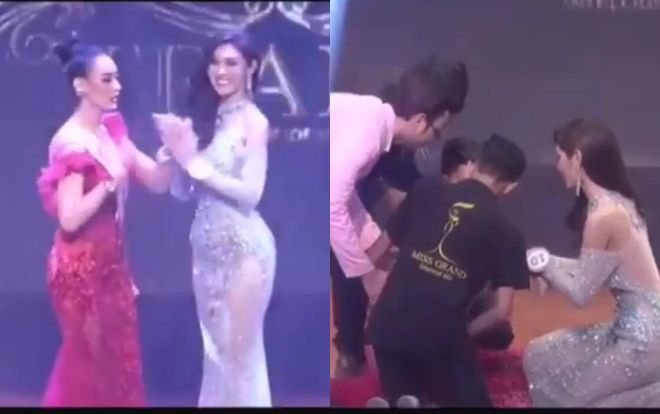 HOT: Lại thêm một Hoa hậu ngất xỉu khi đăng quang khiến fan sắc đẹp cười ra nước mắt