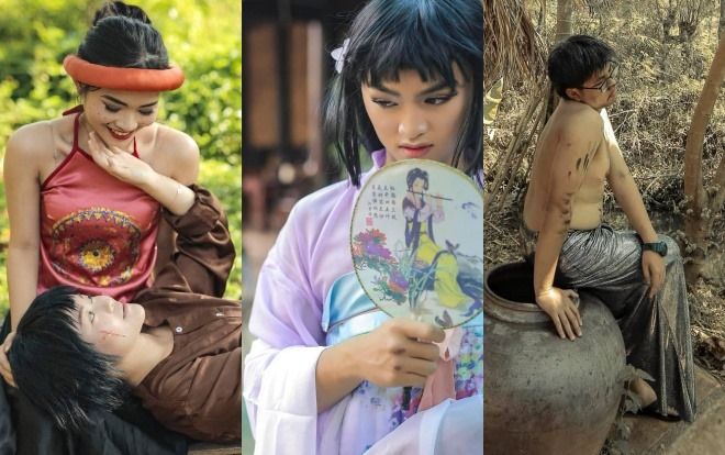 'Hô biến' thành Tấm Cám, Chí Phèo, Lão Hạc trong bộ ảnh kỷ yếu 'chất hơn nước cất' của học sinh Buôn Mê Thuột