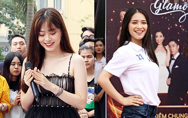 Sinh viên Kinh tế Quốc dân khoe sắc vóc chinh phục Á hậu Phương Nga