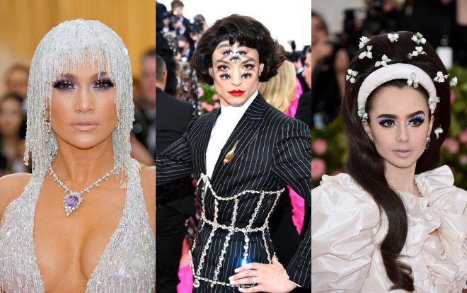 Ngây dại thẫn thờ vì những kiểu tóc và make up ấn tượng nhất Met Gala 2019