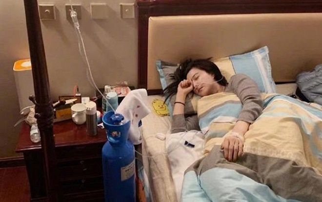 Phạm Băng Băng ngã bệnh nặng, bị chảy máu cam và phải thở oxy