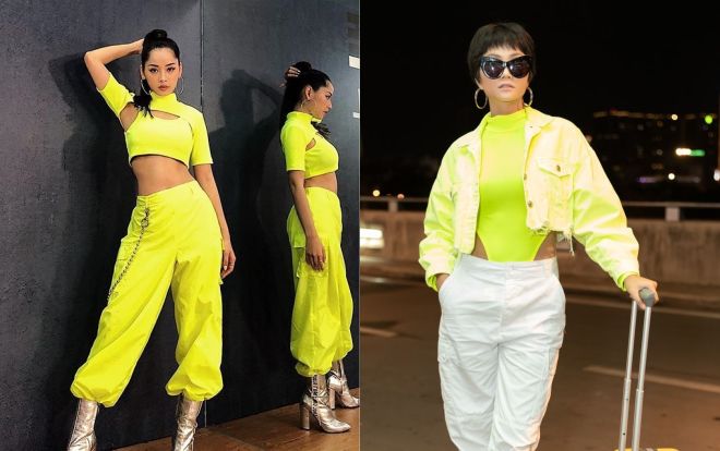 Sàn runway tràn ngập xanh chuối, H'Hen Niê, Chi Pu đã nhanh nhạy lên đồ chói chang