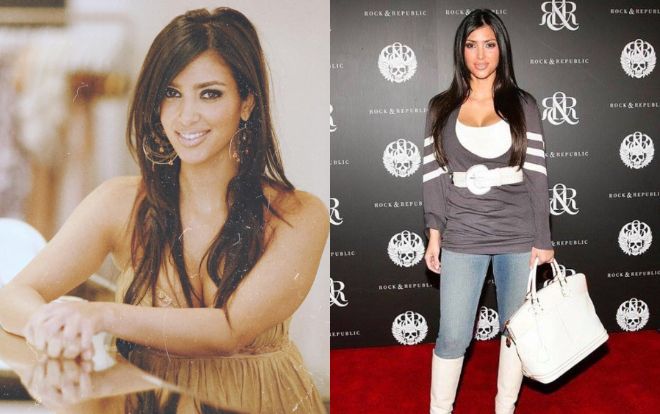 Không ngờ trong quá khứ Kim Kardashian ăn vận sến sẩm như thế này