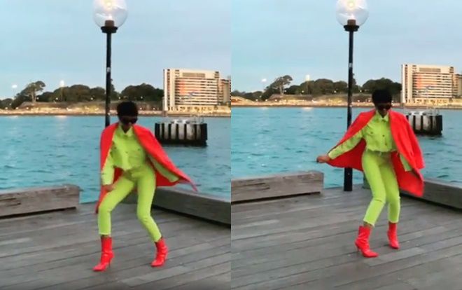 Đang thả dáng catwalk cực kỳ điệu nghệ, H’Hen Niê lại quyết định nhảy một điệu ‘không giống ai’ thế này!