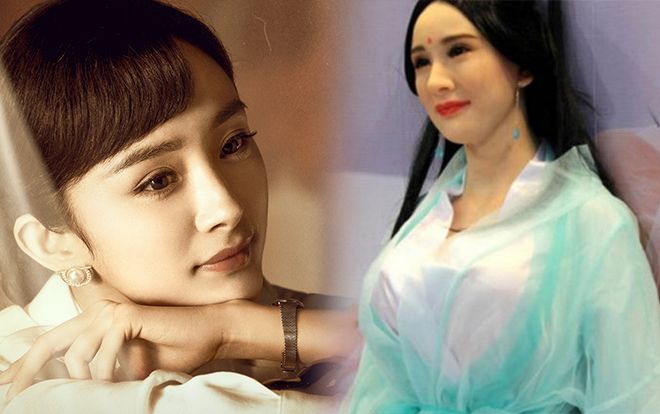 Tạo hình của Dương Mịch thiên biến vạn hóa, được Nhật Bản làm thành búp bê để bán