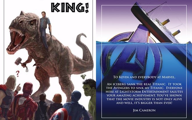 Truyền thống chúc mừng doanh thu giữa các phim và hãng phim ở Hollywood như thế nào?