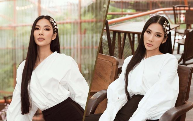 Nhan sắc Hoàng Thuỳ cuốn hút chuẩn quốc tế khi chính thức đại diện Việt Nam thi Miss Universe 2019