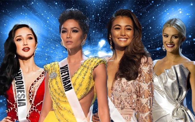 Hậu Miss Universe, H'Hen Niê vẫn được cả dàn hoa hậu từ Á sang Âu kéo vào 'gây bão' thế này!
